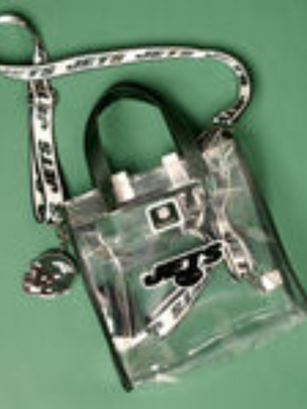 NFL New York Jets Clear Convertible Backpack & Tote Crossbody Stadium Bag